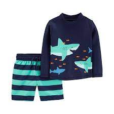Child Of Mine By Carter S Child Of Mine By Carter S Baby Boy Long Sleeve Rashguard Swim Trunks 2pc Set Walmart Com Long Sleeve Rashguard Boy Swimwear Swim Sets