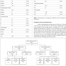 Organization Chart Showing The Layout Of The Children