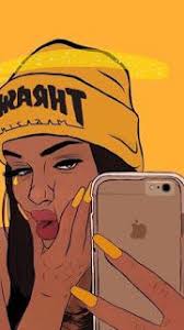 Hd Wallpapers For Girls Girly Wallpapers In 2020 Cute Emoji Wallpaper Girl Wallpaper Black Girl Cartoon