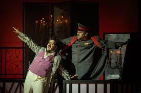 Giovanni refuses and is dragged to hell. Don Giovanni Theater Rudolstadt