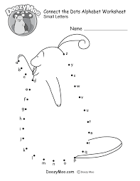 Maybe you would like to learn more about one of these? Alphabet Connect The Dots Worksheets Free Printables Doozy Moo