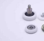 5x35x10mm POM Nylon Steel Pulley Wheels Ball Bearing Guide Roller for  Furniture Hardware Accessories Glass Sliding Doors