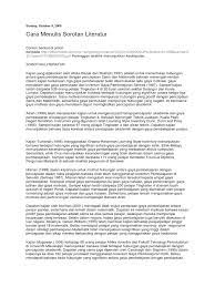 2 objektif menerangkan maksud membuat sorotan literatur menjelaskan tujuh fungsi sorotan literatur membezakan antara sumber jurnal, kamus, ensiklopedia dan abstrak. Cara Menulis Sorotan Literatur