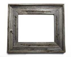 5x7 Rustic Barnwood Picture Frame With Rusty Barbed Wire Barn Wood Frames Home Decor Pictures Barn Wood Picture Frames