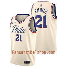 Fanatics is stocked with the newest styles available, so keep an eye out for your team's newest design. Nba Philadelphia 76ers Trikot Joel Embiid 21 Nike City Edition Swingman Herren