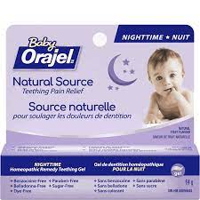 Natural Source Homeopathic Nighttime Teething Gel Orajel