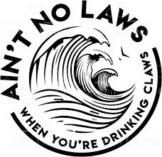 Aint No Laws When Drinking Claws Svg Outdoor Svg Digital Etsy In 2020 Beer Pong Table Designs Diy Beer Pong Table Beer Pong Table Painted