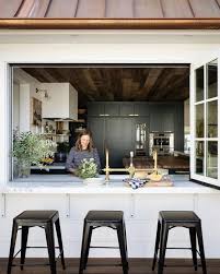 An outdoor kitchen expands your living space and allows you to cook, eat and entertain without having to book a reservation. Eric Olsen On Instagram Time To Open Up The Kitchen Window And Enjoy The Warm Weather Shot Of Indoor Outdoor Kitchen Outdoor Kitchen Island Updating House