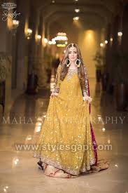To look beauteous and gorgeous. Latest Bridal Mehndi Dresses Wedding Collection 2020 2021