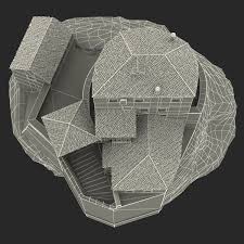 Old Castle Hill 3d Model In 2020 Castle 3d Model Cinema 4d R14