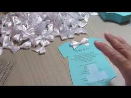 Pretty ur party offers tiffany baby shower theme at affordable prices. Accucut Onsie Tiffany Co Baby Shower Invites Youtube