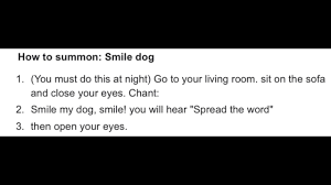 How To Summon Smile Dog // Should I Do More? // NotWaffle - YouTube