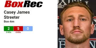BoxRec: Casey James Streeter