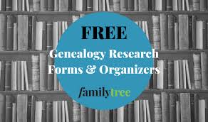 Updated at july 23, 2006 by mediabee. Free Genealogy Research Forms And Organizers