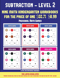 You can also get a new, different one just. Preschool Math Games Kindergarten Subtraction Taking Away Level 2 30 Full Color Preschool Kindergarten Subtraction Worksheets Includes 8 Printable Kindergarten Pdf Books Worth 60 71 Manning James Workbook Kindergarten 9781838782542 Amazon