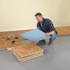 Wood panels, such as plywood or oriented strand board, are common subfloor choices. Dricore R Insulated Subfloor Panel 1 In X 2 Ft X 2 Ft Specialty Panel Cdinsu875002402 The Home Finishing Basement Basement Refinishing Basement Makeover