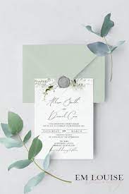 Greenery Wedding Invitation Template Instant Download Printable Wedding Invitations Diy Wedding Templates Boho Wedding Invitation Wedding Invitation Templates Printable Wedding Invitations Diy Wedding Templates
