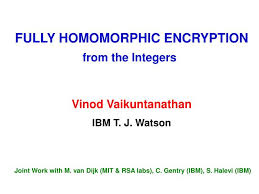 While many know this potential, few actually understands how fhe works and why it is not yet a practical solution despite its. Ppt Fully Homomorphic Encryption Powerpoint Presentation Free Download Id 4844026
