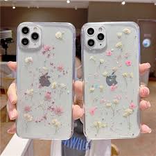 Dry pressed real flower phone cases for iphone 11 x xr xs max 6 6s 7 8 plus 11 pro max glitter floral transparent silicone cover. Handmade Phone S Accessories Real Dried Pressed Flowers Phone Case For Iphone 11 Pro Max X Xs Xr Buy From 4 On Joom E Commerce Platform