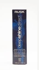 Then, you can dye your hair blue and use some special techniques to. Rusk Deepshine Direct Blue Rusk Color 3 40oz Walmart Com Walmart Com