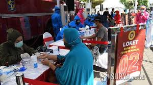Pemkot Gandeng Bin Ri Gelar Rapid Test Massal Dan Swab Test Warga Surabaya Secara Gratis Surya