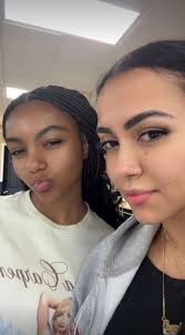 Briana and Nova got matching nose piercings for Nova's 14th birthday. 💎