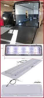 Opti Brite 12v 24v Led Dome Light For Refrigerated Trucks And Trailers 990 Lumens Clear Lens Opt Remorque Utilitaire Remorque Moto Interieur Remorque