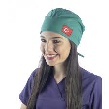 Cerrahi Ve Doktor Bone Turk Bayragi Islemeli Ameliyathane Yesili 1 Ogretmen Kiyafetleri Doktorlar Hemsireler