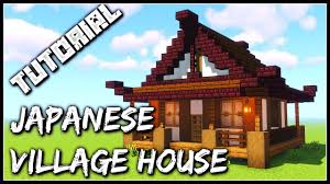 Japan building set (minka included) minecraft map. How To Build A Japanese Village House Minecraft Tutorial