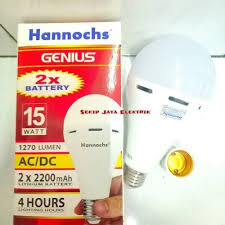 Jual beli lampu emergency otomatis online terlengkap, aman & nyaman di tokopedia. Jual Lampu Led Hannochs Genius 15w Ac Dc Emergency Otomatis Kota Medan Sekip Jaya Elektrik Tokopedia