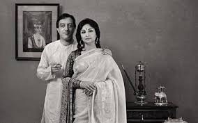 Grandfather And Grandmother Rasul Sharmila Tagore And Charming Mansoor Ali Khan Pataudi Sharmila Tagore Khan Bollywood