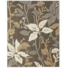 Choose ethereal gray area rug designed by home decorators collection rug if you are planning to renovate the look of your room. Home Decorators Collection Blooming Flowers Gray 8 Ft X 10 Ft Area Rug 25467 The Home Depot