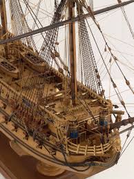 Close Views Of Ship Model San Felipe Sailing Ship Model Model Ships Wooden Ship Models