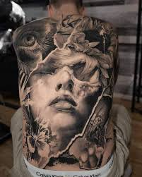 Back tattoo by ©️ Lewis Smith Tattoo. : r/Best_tattoos