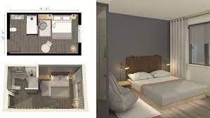 It can be hard to spend time in a room that feels cramped and cluttered. Tiny Hotels Check In Then Squeeze In