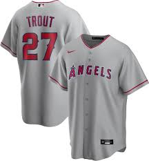 Cox, who was a former minor league pitcher in the. Nike Men S Replica Los Angeles Angels Mike Trout 27 Grey Cool Base Jersey Dick S Sporting Goods