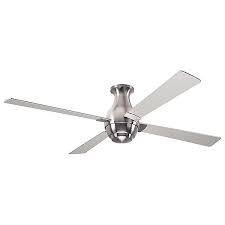 Plastic fixtures are often colored white, but other options. Modern Fan Company Gusto Flush Mount Ceiling Fan Ylighting Com