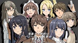 Once Again Re Uploading The Fanart For Seishun Buta Yarou Better Color For Sakuta And Kunimi Seishunbutayarou Well it's all for a dream of his! seishun buta yarou better color