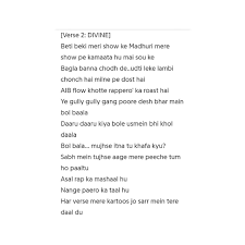 Funniest new hindi shayari for teasing your friends by insult sms. Divine Indian Rapper One Side Meaningful Lyrics Divine Verse