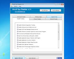 Win10 Spy Disabler 1 4 Destroy Windows 10 Spying Push Messages Customer Experience Software