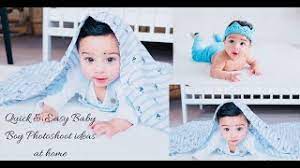 Photoshoot ideas at home for boys. Quick Easy Baby Boy Photoshoot Ideas At Home Babyboy Photos Idea In Lockdown Youtube