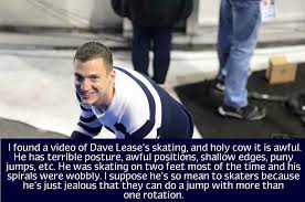 Figure Skating Confessions — “I found a video of Dave Lease's skating, and  holy...