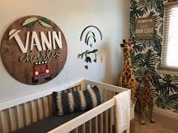 Save jungle theme nursery to get email alerts and updates on your ebay feed.+ jungle theme handpainted ceramic baby boys nursery wall decor lion elephant blue. Pin On Modwoodco
