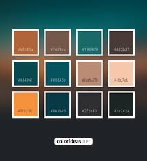 Blue green red pink gold black yellow grey pastel orange white brown. Brown Rust Claret Red 05535c Teal Blue Color Palette Color Palette Ideas