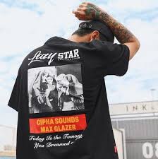 Lazy Star From Hype Project Gaya Pria Kaos Pakaian Kasual Pria