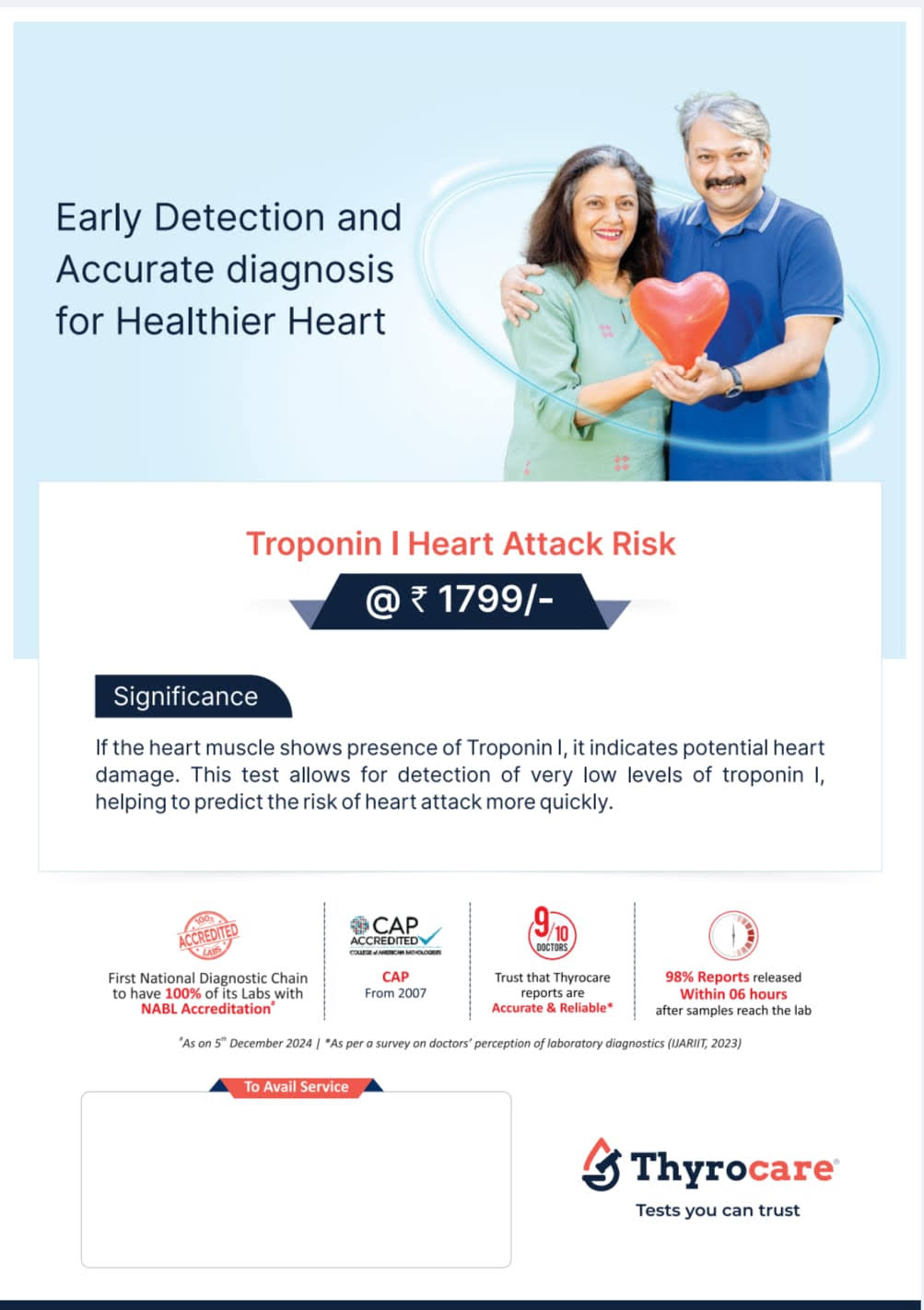 TROPONIN I HEART ATTACK RISK product image