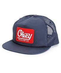 Obey Grave Trucker Hat Zumiez Trucker Hat Trucker Hats