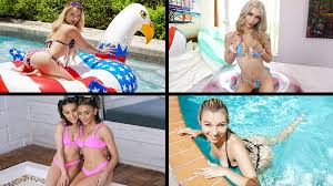 Bikinis and Cute Butts Compilation Feat Vanessa Moon Alice Marie Emma Rosie  & Riley Star