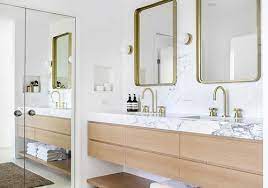 Install extra shelves on the inside of cabinet doors. 18 Of The Most Creative Bathroom Storage Solutions We Ve Seen