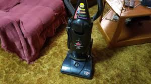 Bissell Powerforce Carpet Cleaner Not Suctioning Bissell Powerforce 3522 5 Bagged Upright Vacuum 2005 Youtube